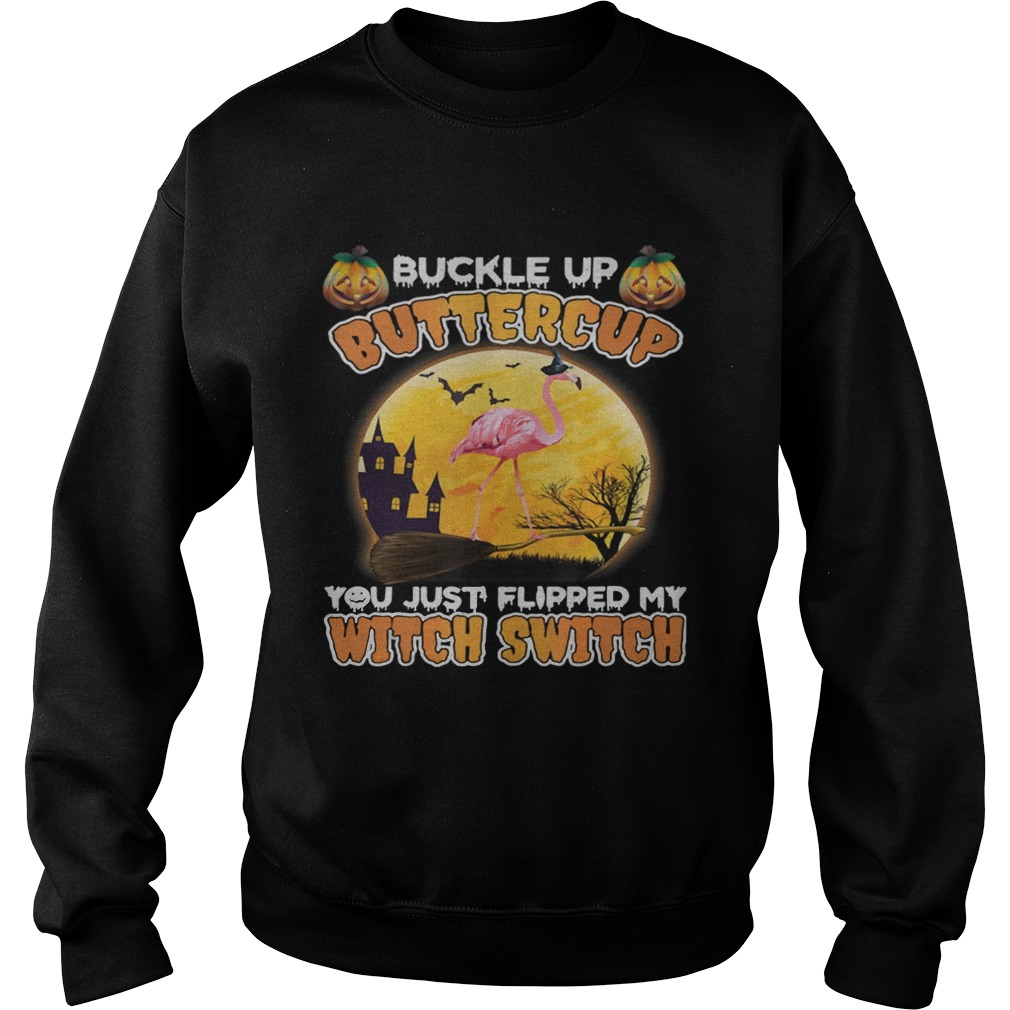 Flamingo Halloween You Just Flipped TShirt Sweatshirt