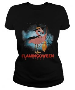 FlamingoweenFlamingo Halloween TShirt Classic Ladies