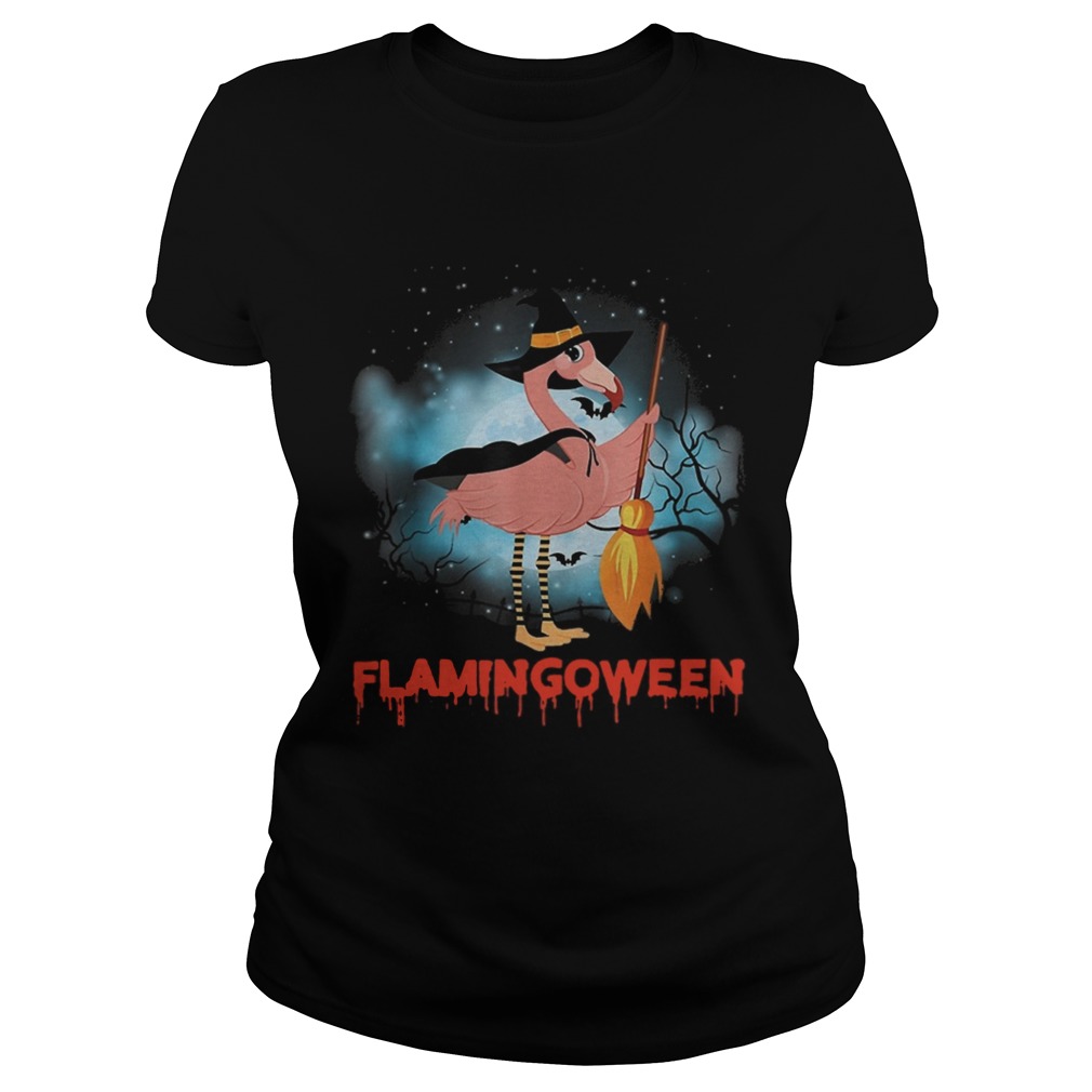 FlamingoweenFlamingo Halloween TShirt Classic Ladies