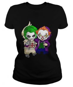 Friends Joker and Pennywise funny costume  Classic Ladies