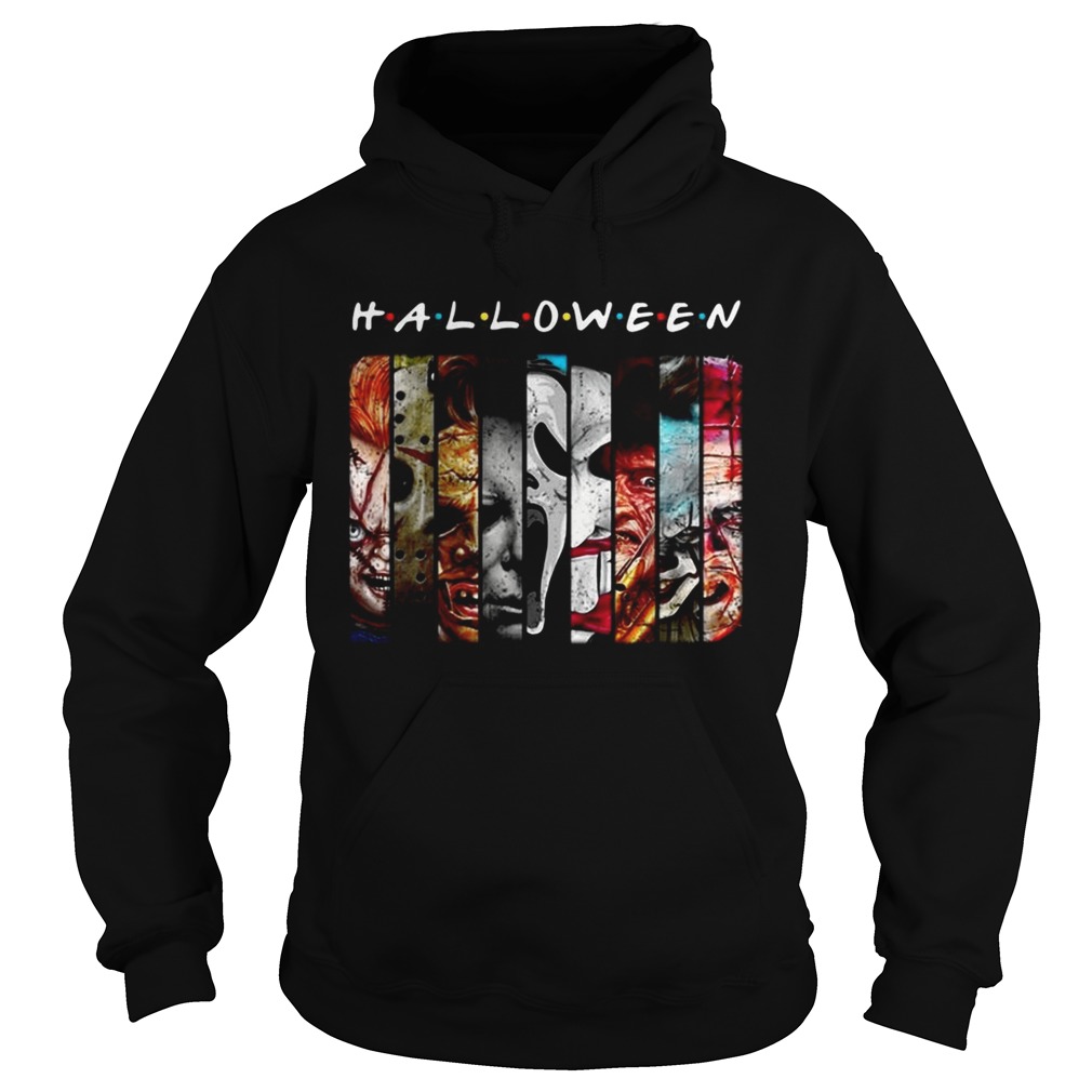 Friends TV Show horror characters movies Halloween Hoodie