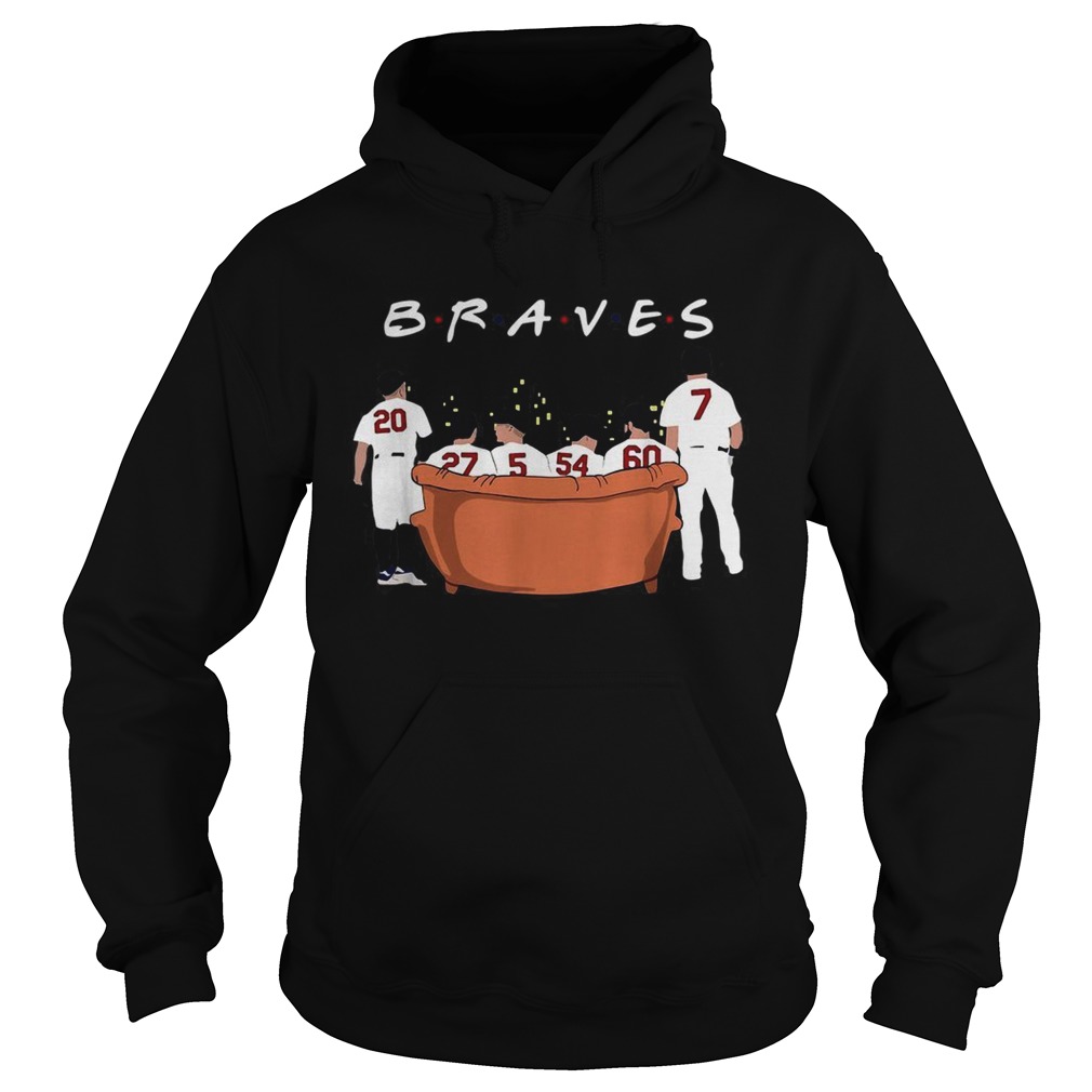 Friends TV show Atlanta Braves Hoodie