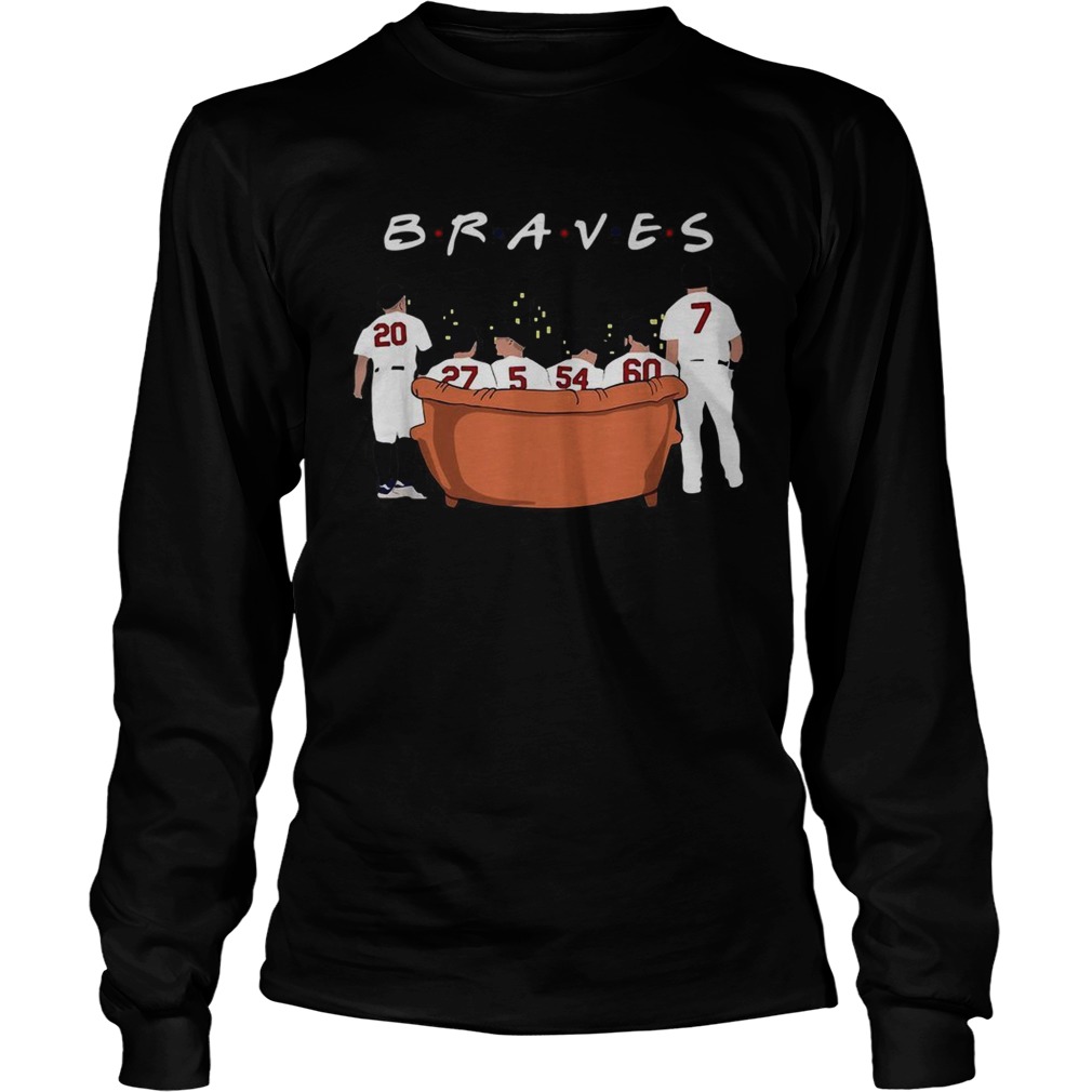 Friends TV show Atlanta Braves LongSleeve