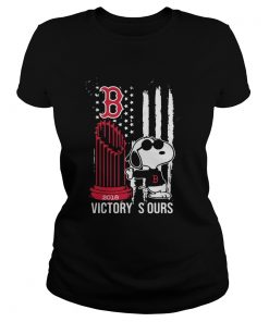 Get Now Victory Is Ours 2018 Snoopy Boston Red Sox  Classic Ladies