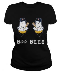 Ghost Boo Bees Chicago Cubs  Classic Ladies