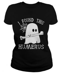 Ghost boo I found this humerus Halloween  Classic Ladies