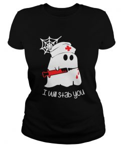 Ghost boo I will stab you  Classic Ladies