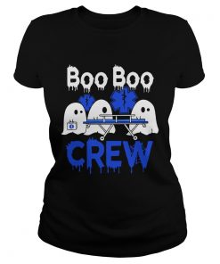 Ghost nurse boo boo crew  Classic Ladies