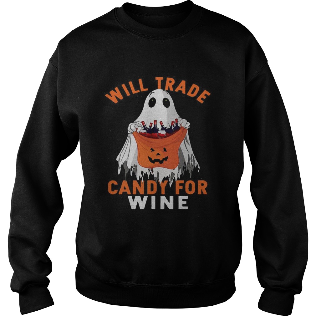 Ghost will trade candy for Sweatshirt