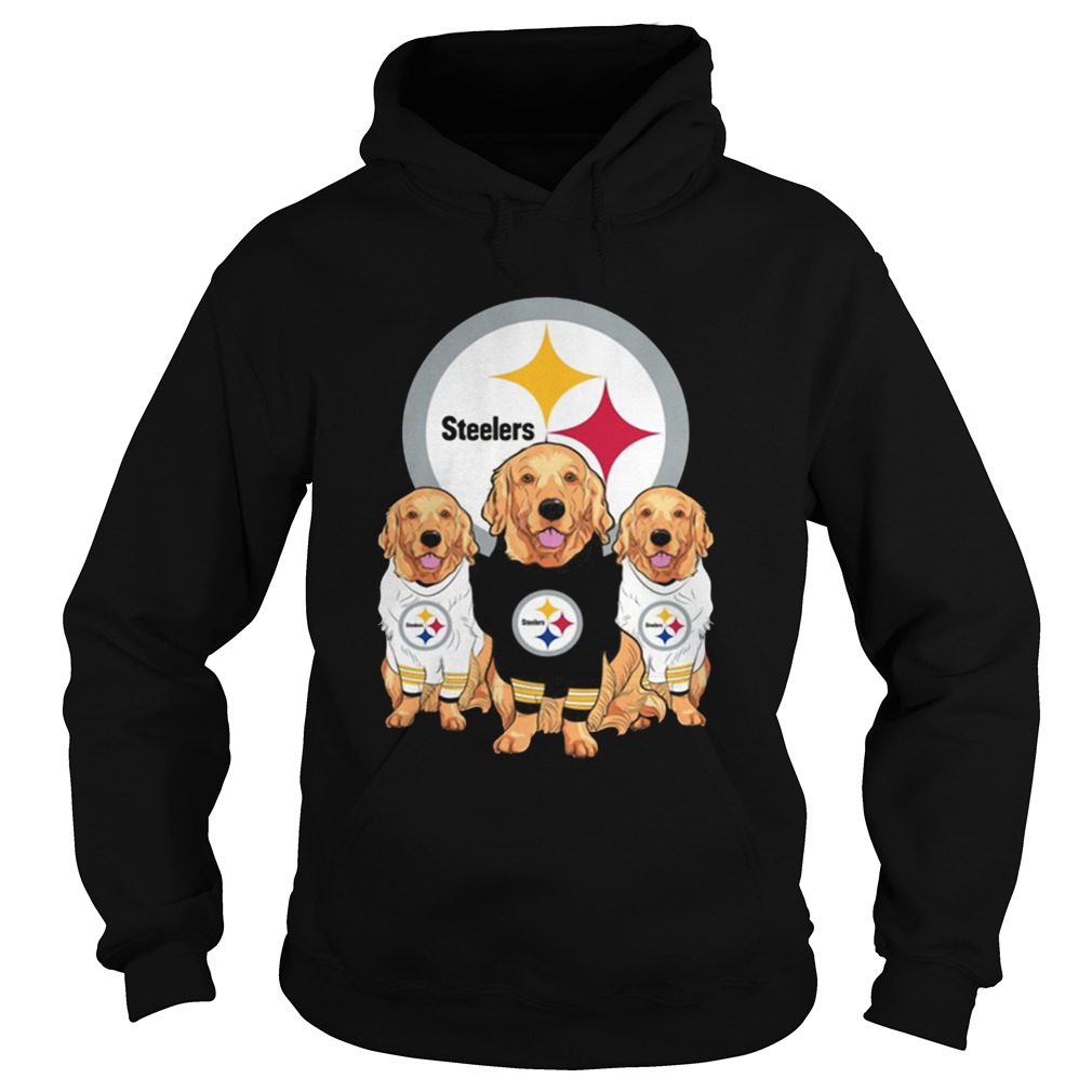 Golden Retriever Pittsburgh Steelers Shirt Hoodie