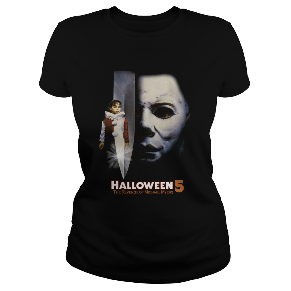 Halloween 5 the revenge Of Michael Myers Classic Ladies