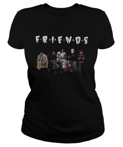 Halloween Friends TV Show horror movie characters and Jesus  Classic Ladies