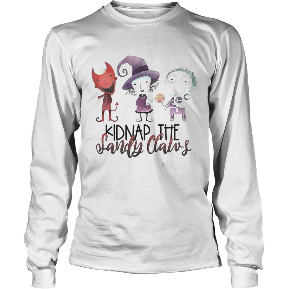 Halloween Kidnap the Sandy Claws LongSleeve