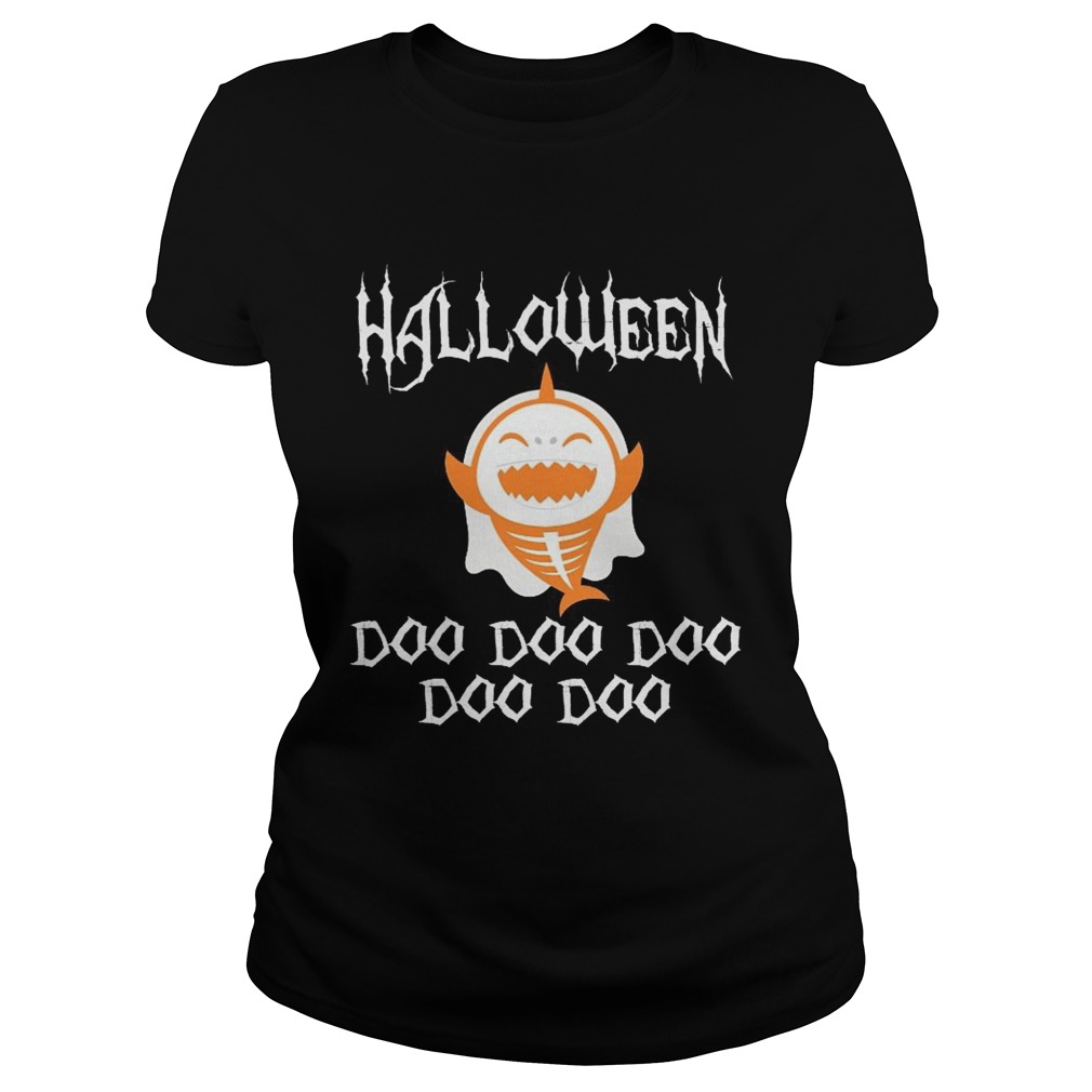 Halloween Shark doo doo doo doo doo Classic Ladies