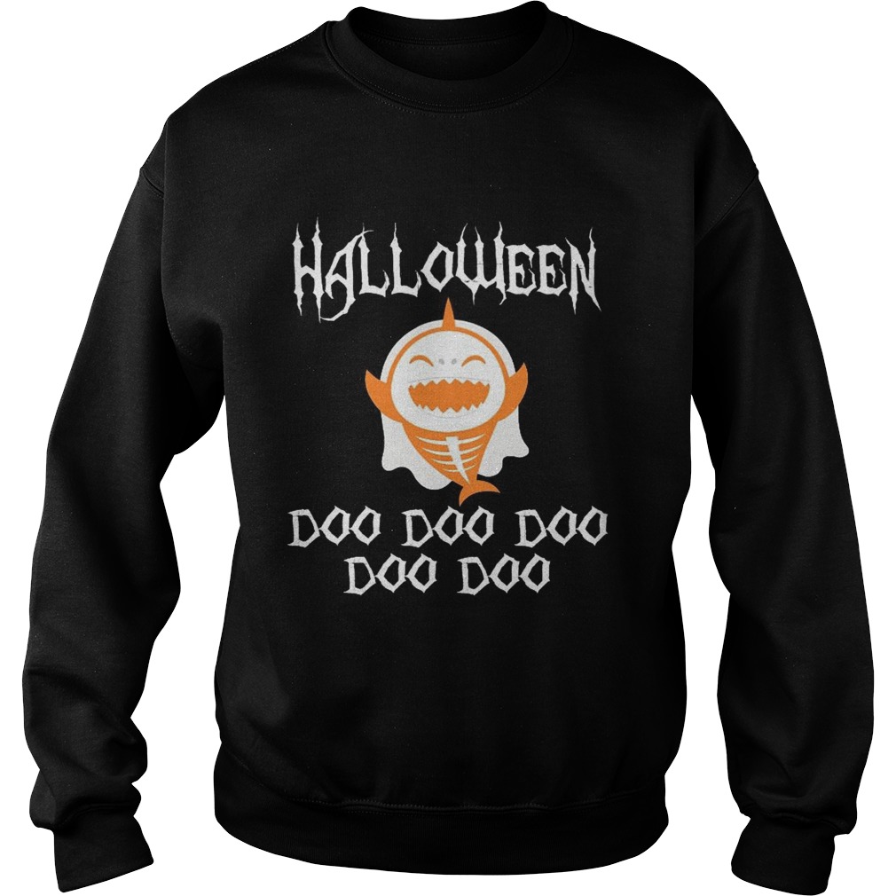 Halloween Shark doo doo doo doo doo Sweatshirt