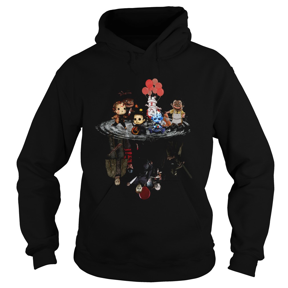 Halloween Slash shadow water Hoodie