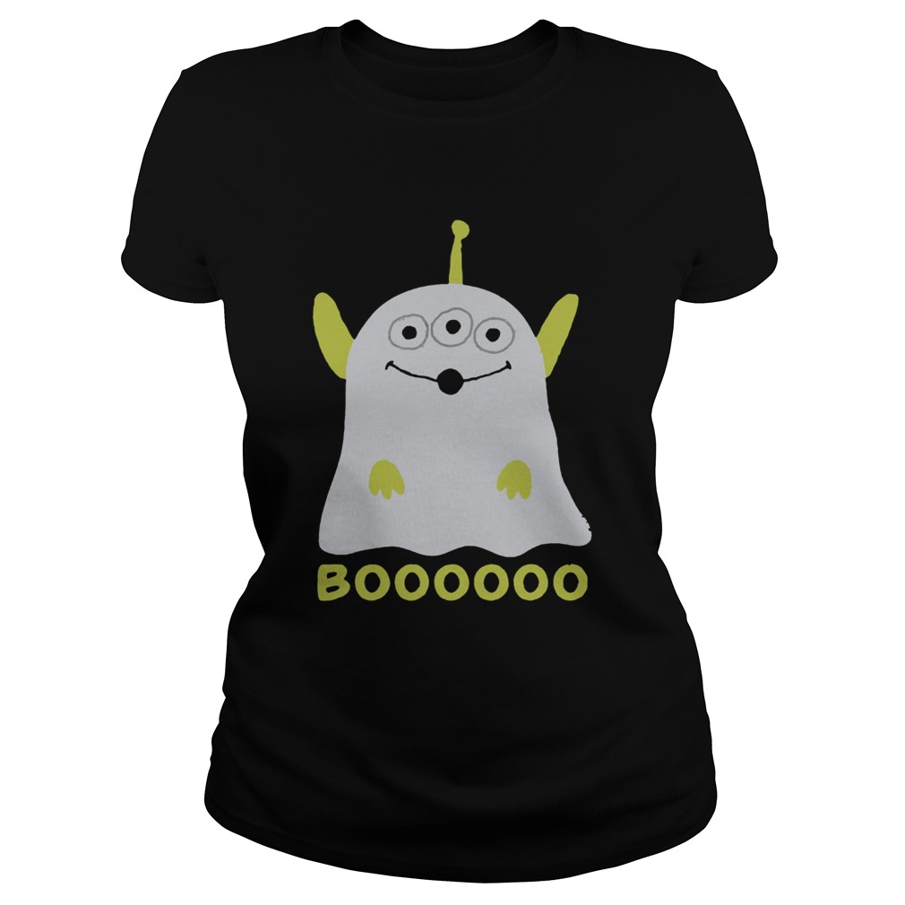 Halloween Toy Story Alien BOOO Ghost Shirt Classic Ladies