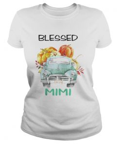 Halloween Women Mom Blessed Mimi Est 2019 TShirt Classic Ladies