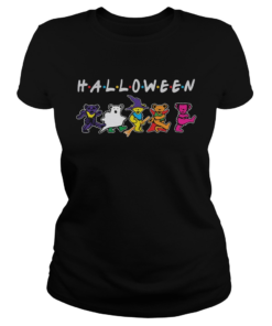 Halloween friends grateful dead bear dancing  Classic Ladies