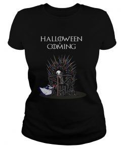 Halloween is coming Jack Skellington iron throne  Classic Ladies