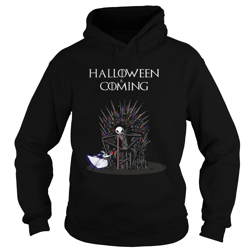 Halloween is coming Jack Skellington iron throne Hoodie