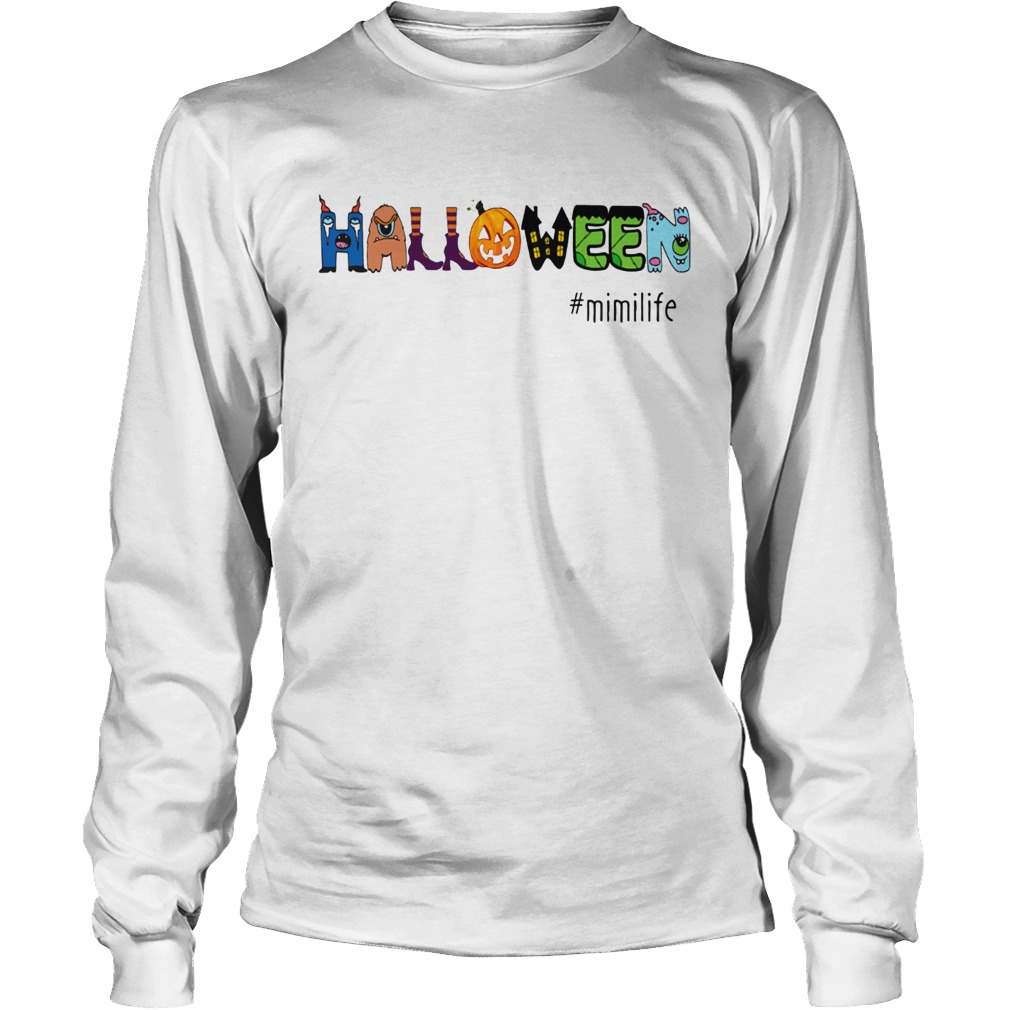 Halloween mimilife TShirt LongSleeve