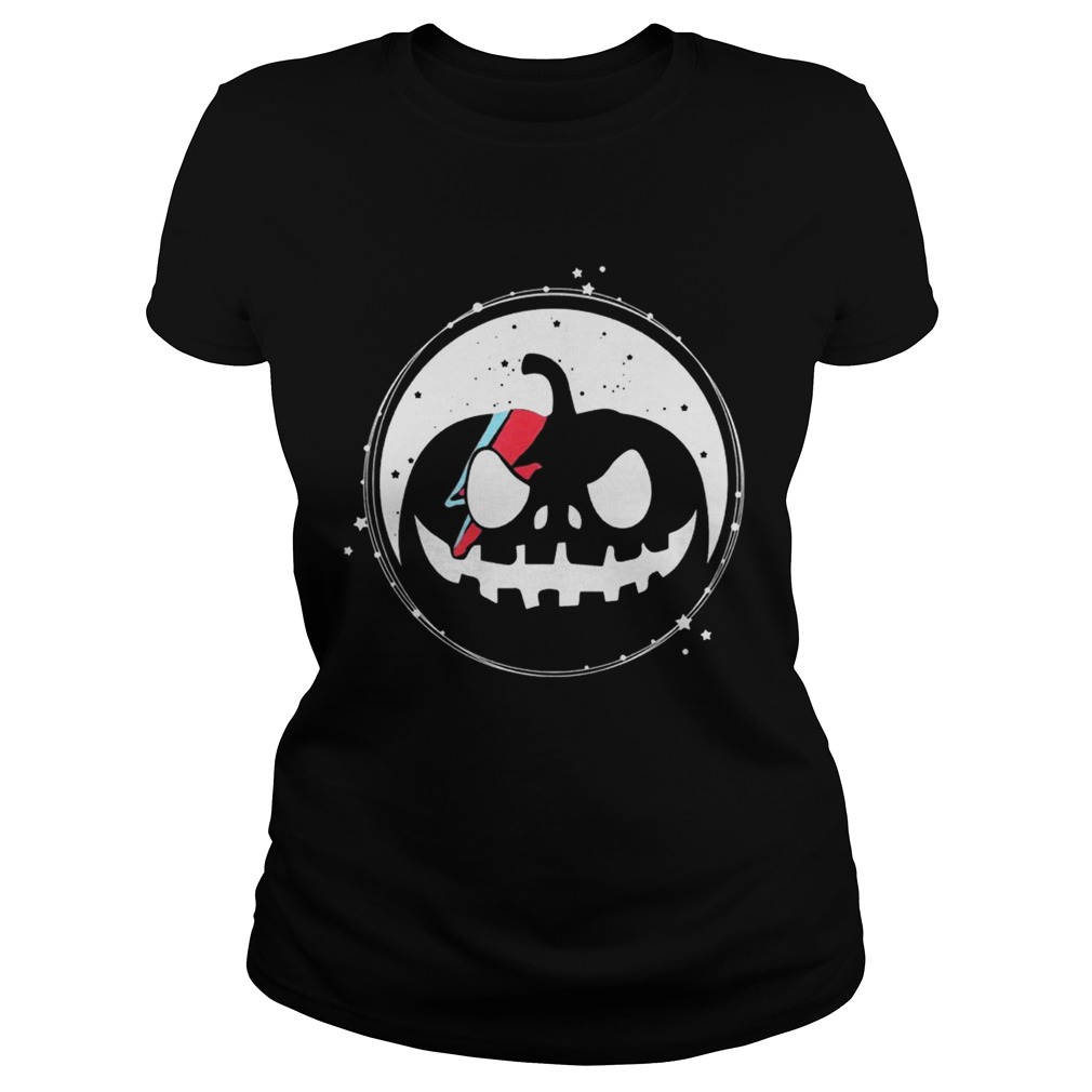 Halloween pumpkin silhouette Classic Ladies