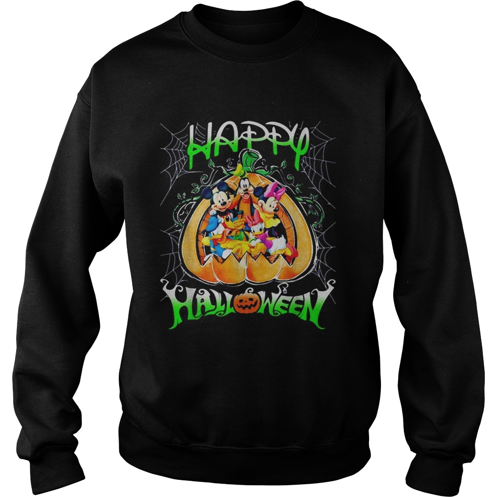 Happy Halloween Mickey Mouse Disney Sweatshirt