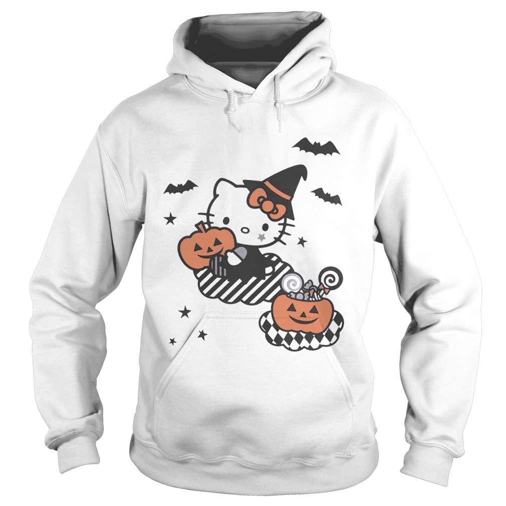 Hello Kitty Trick or Treat Halloween Shirt Hoodie