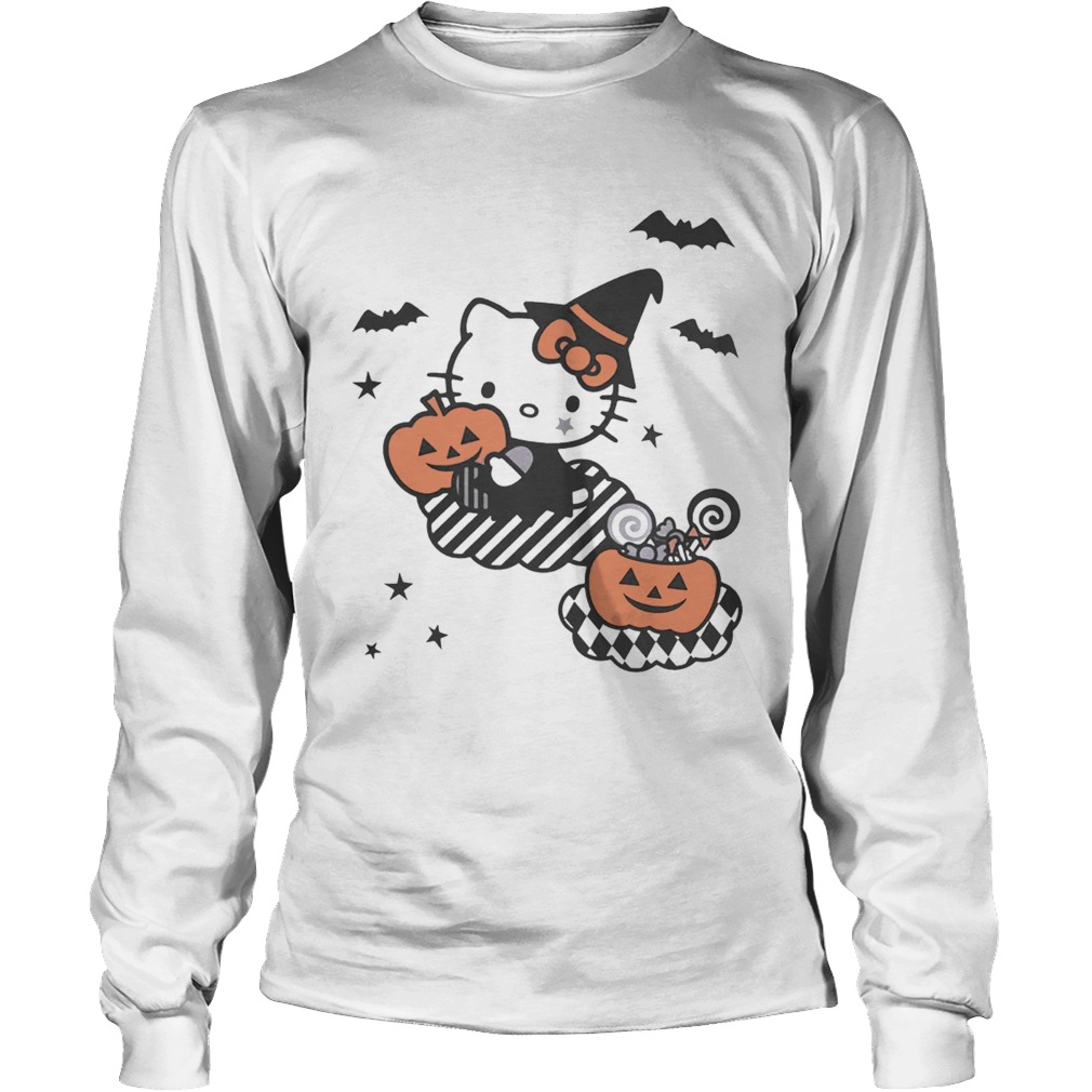 Hello Kitty Trick or Treat Halloween Shirt LongSleeve