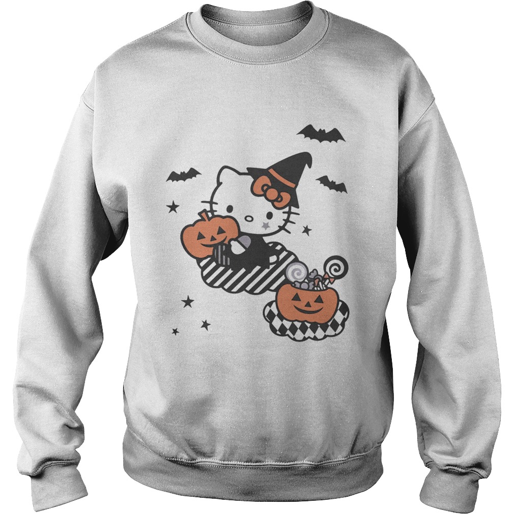 Hello Kitty Trick or Treat Halloween Shirt Sweatshirt