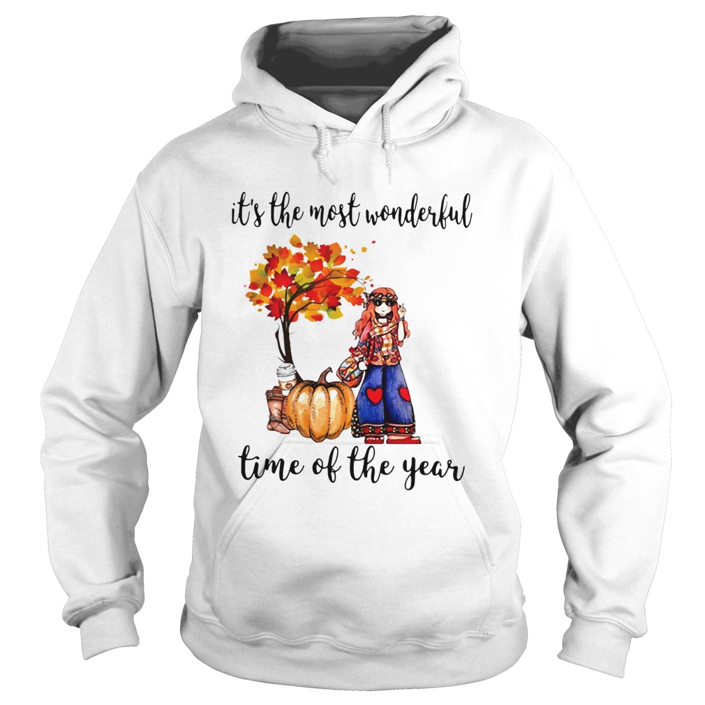 Hipper girl its the most wonderful time of the year Hoodie