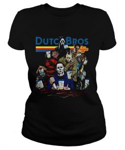 Horror Character movie Dutch Bros coffee  Classic Ladies