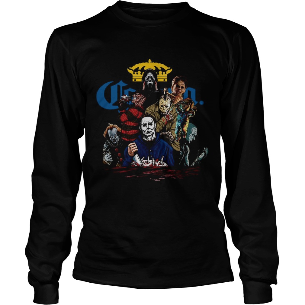 Horror Characters movie drink Corona beer LongSleeve