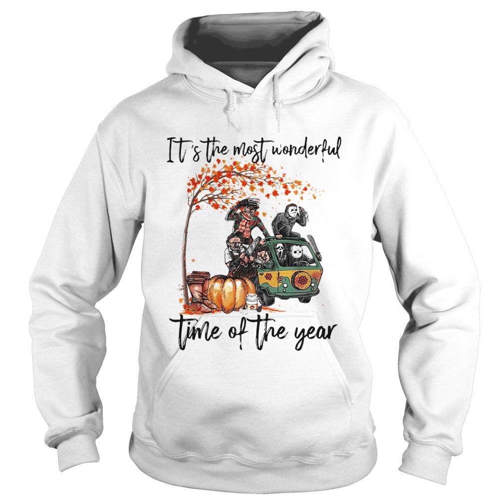 Horror character movie Its the most wonderful time of the year Hoodie