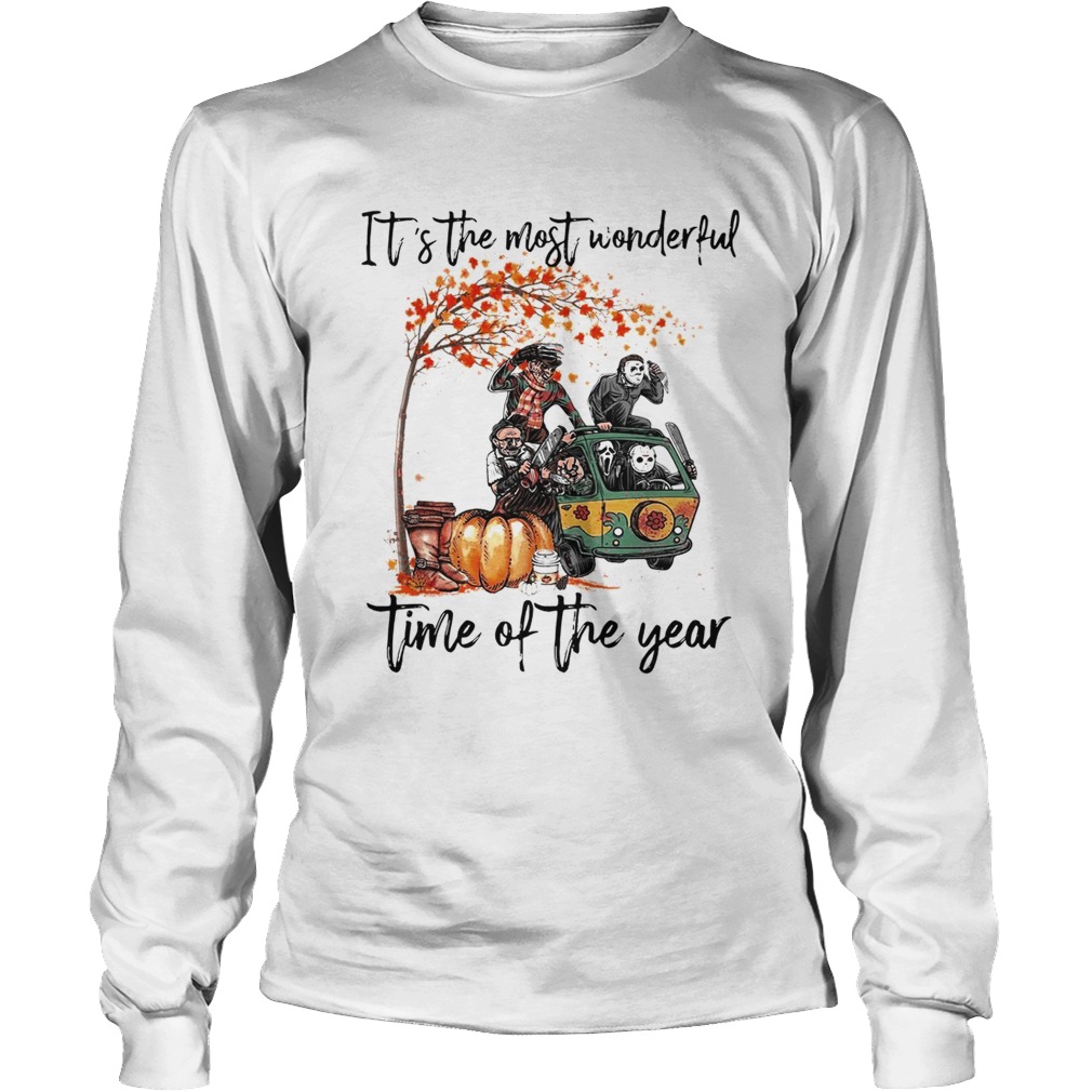 Horror character movie Its the most wonderful time of the year LongSleeve