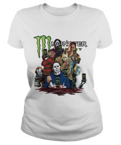 Horror character movie Monster Energy  Classic Ladies