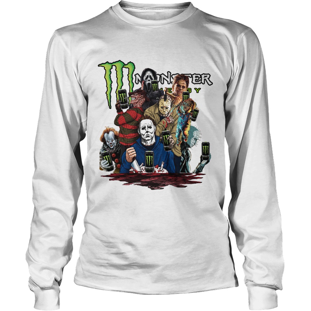 Horror character movie Monster Energy LongSleeve