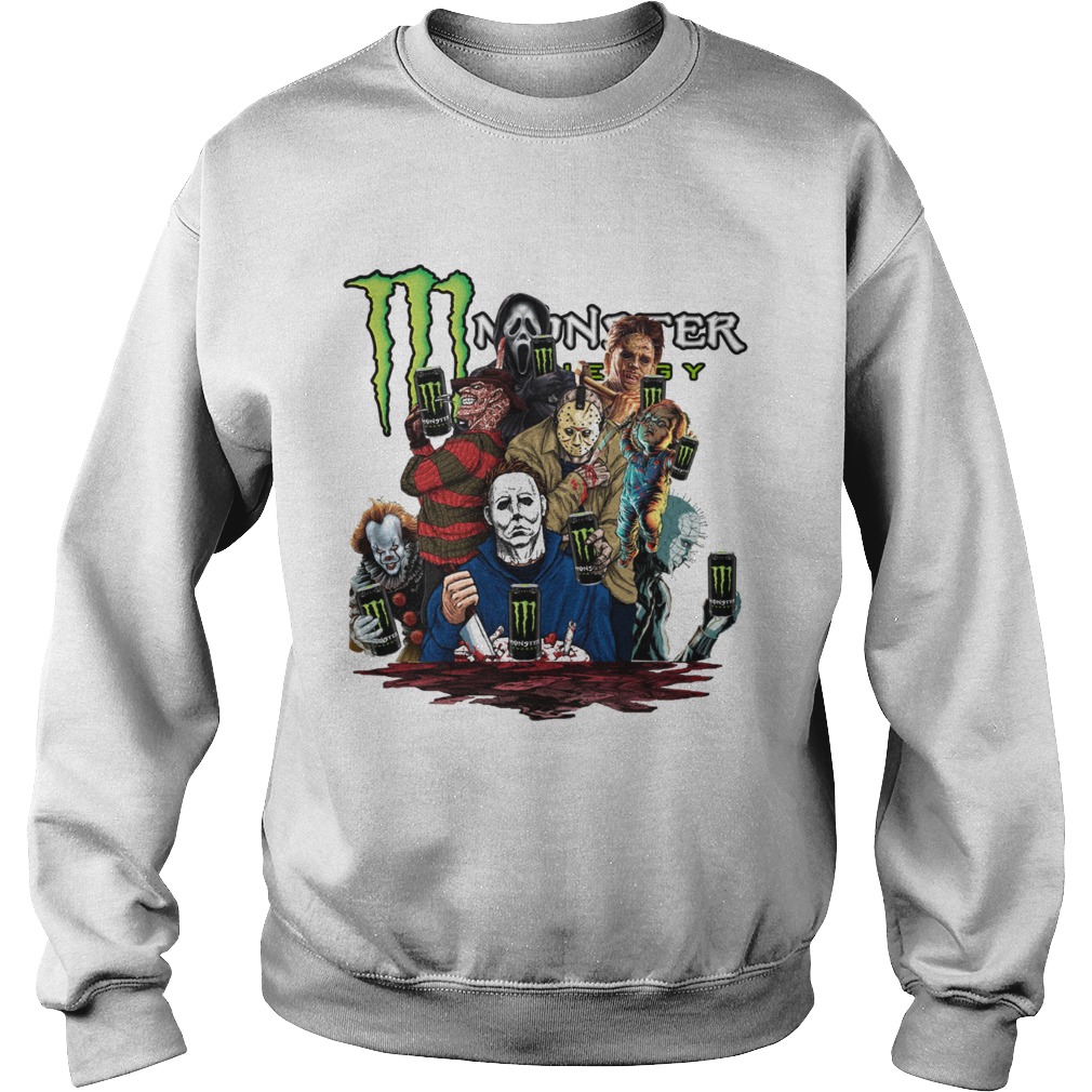 Horror character movie Monster Energy Sweatshirt