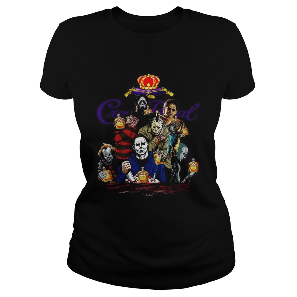 Horror character movie drink Crown Royal Classic Ladies