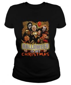 Horror characters Halloween is my Christmas  Classic Ladies