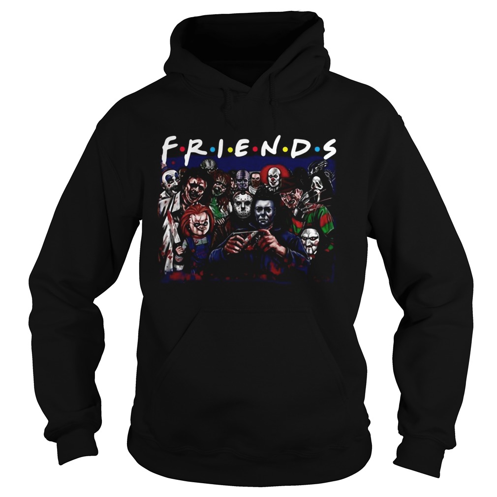 Horror characters friends Hoodie