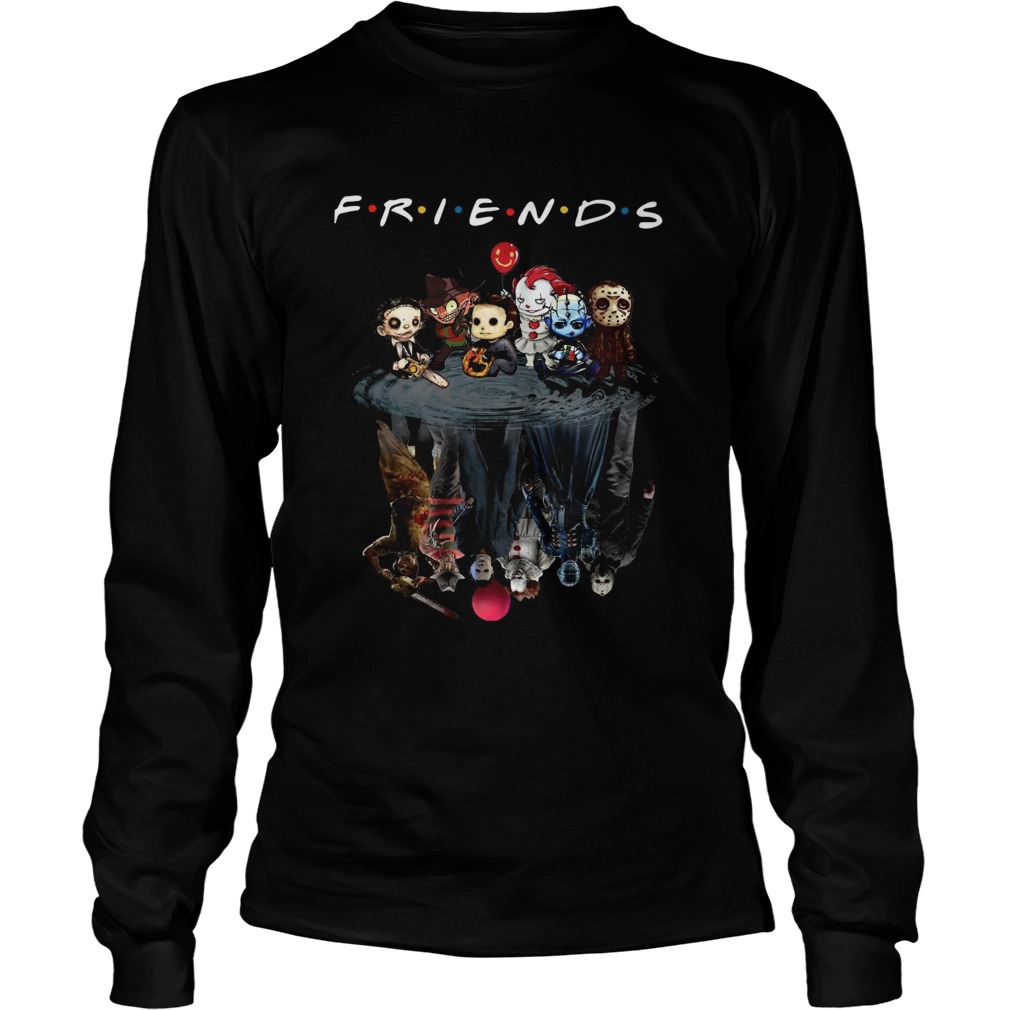 Horror characters movie water mirror reflection friends LongSleeve