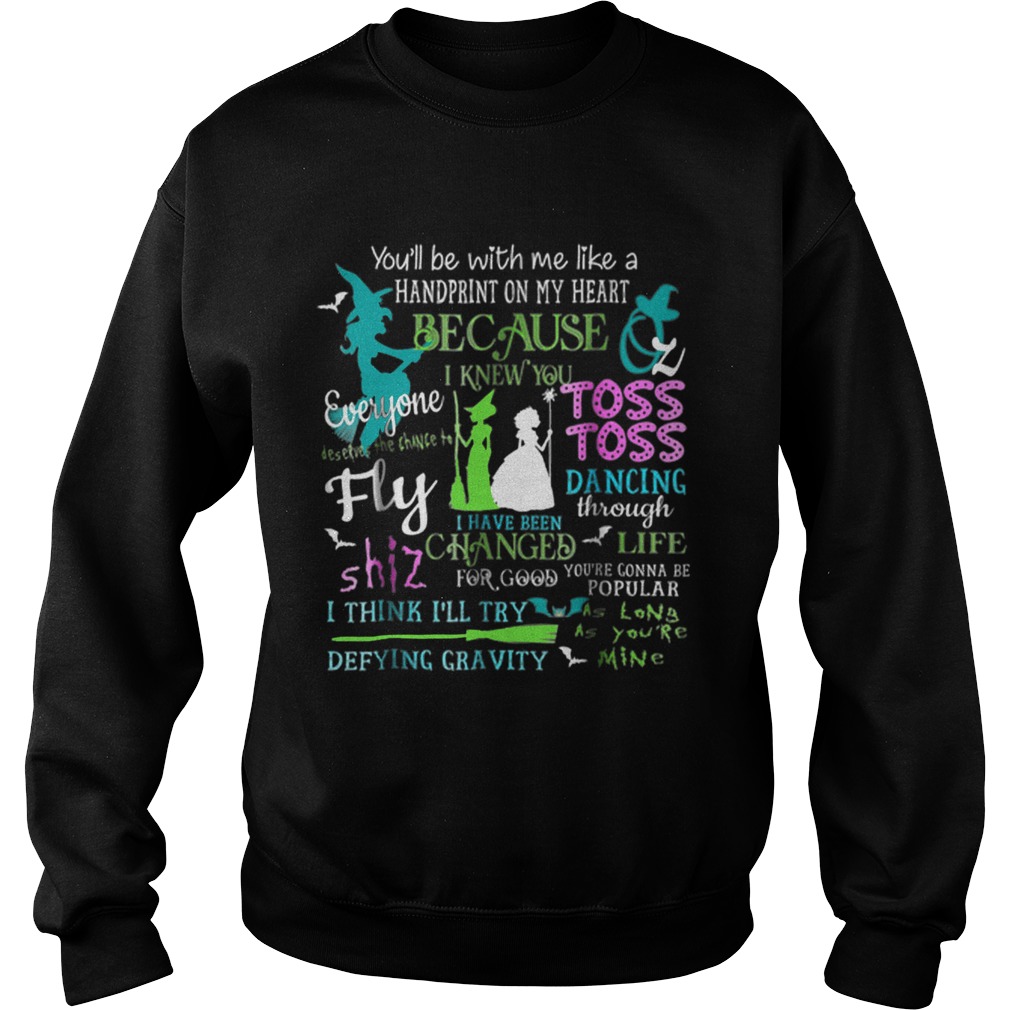 Hot Halloween Wicked Musical Sweatshirt