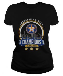 Houston Astros 2019 all west division champions October reign  Classic Ladies