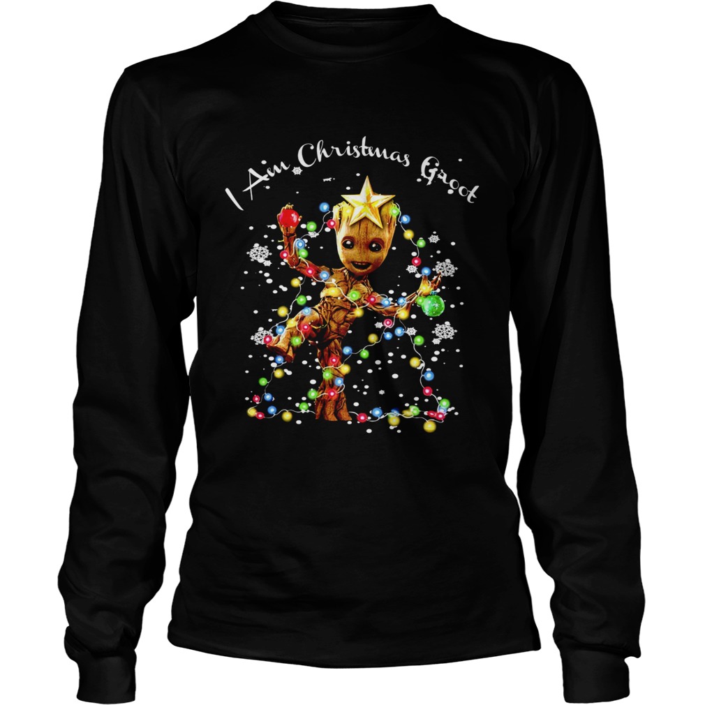 I am Christmas Groot LongSleeve