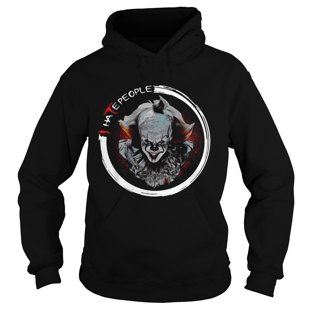 I hate people Pennywise Halloween Hoodie