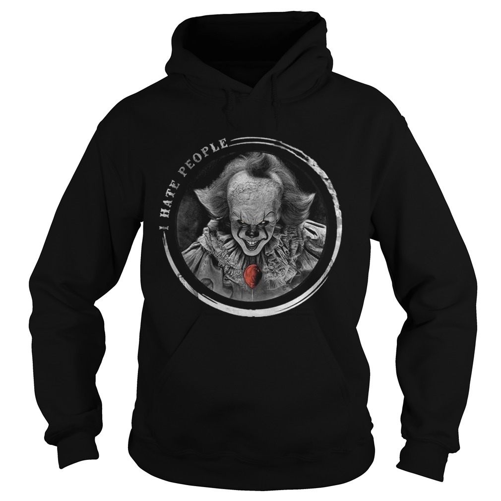 I hate people Pennywise Halloween Hoodie