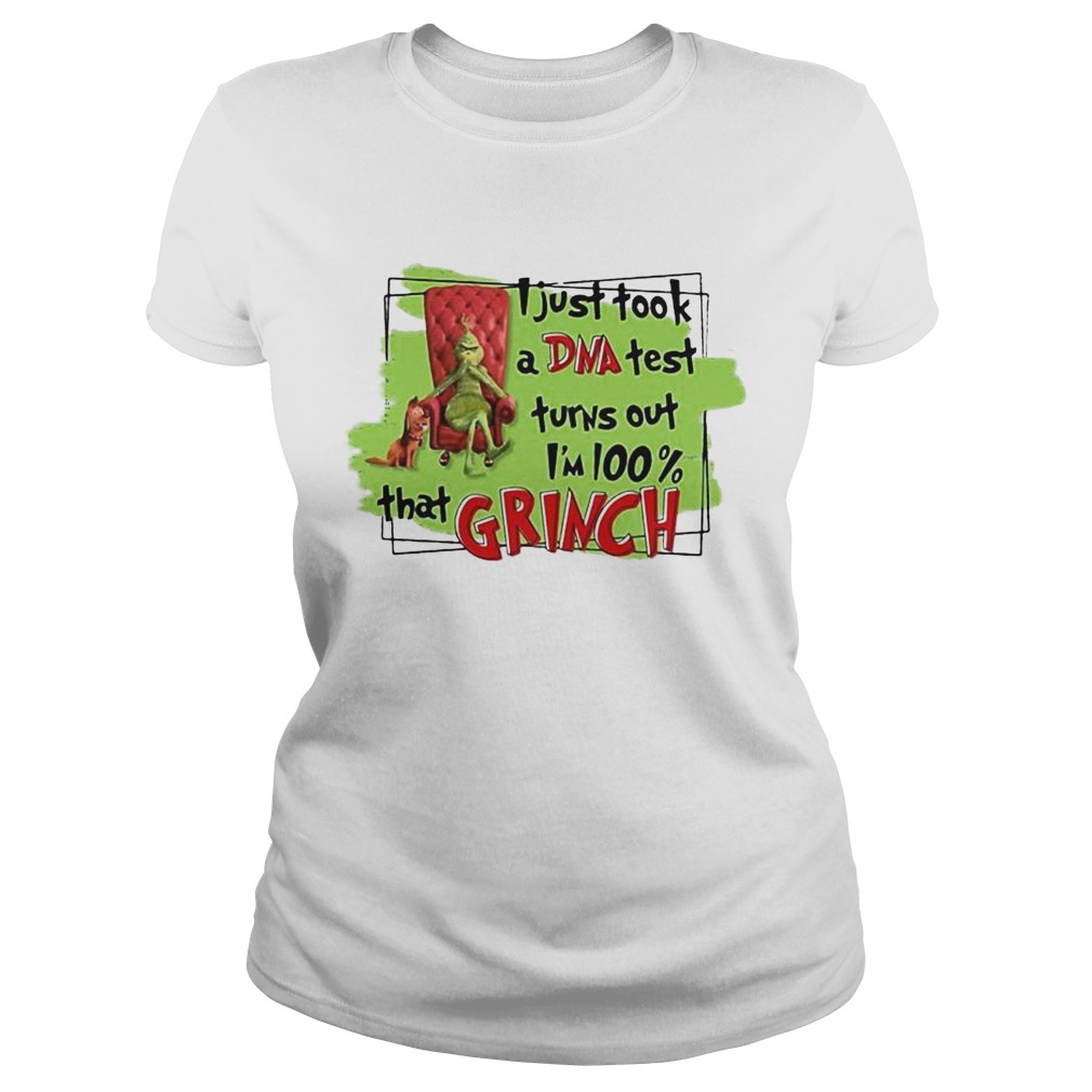 I just took a DNA test turns out Im 100 that Grinch Classic Ladies