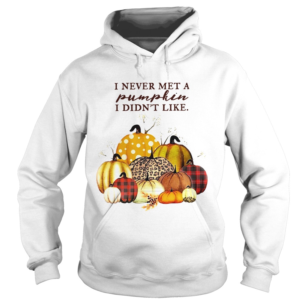 I never met a Pumpkin I didnt like Hoodie